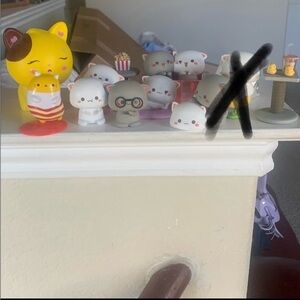 Mitao Cat Series Kawaii Figures Action Random Collection